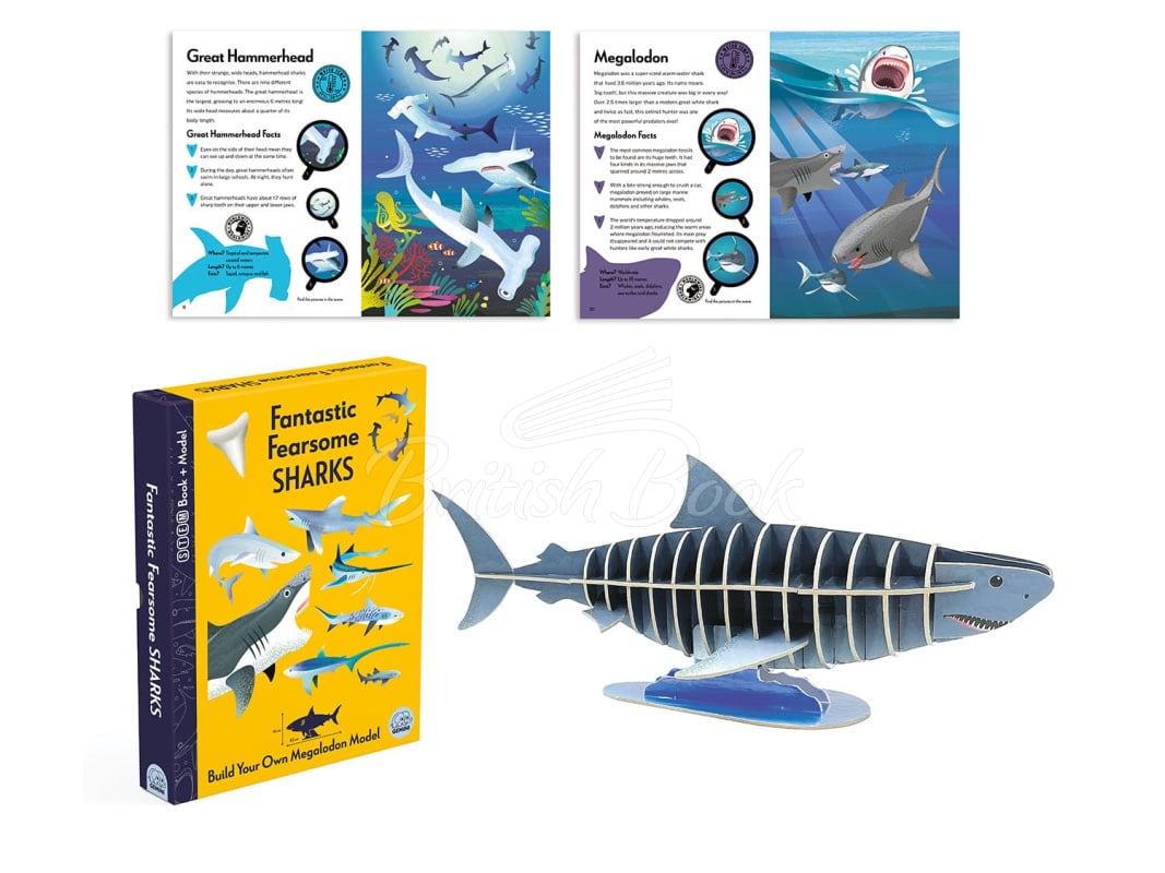 Книга Fantastic Fearsome Sharks изображение 7