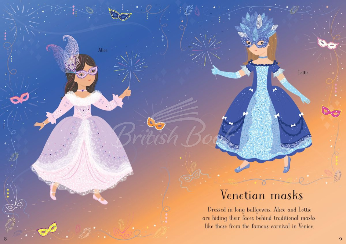 Книга Little Sticker Dolly Dressing: Carnival зображення 2