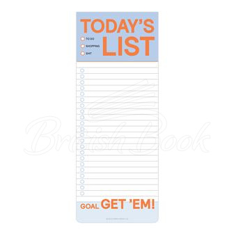 Бумага для заметок Today's List Make-a-List Pads изображение