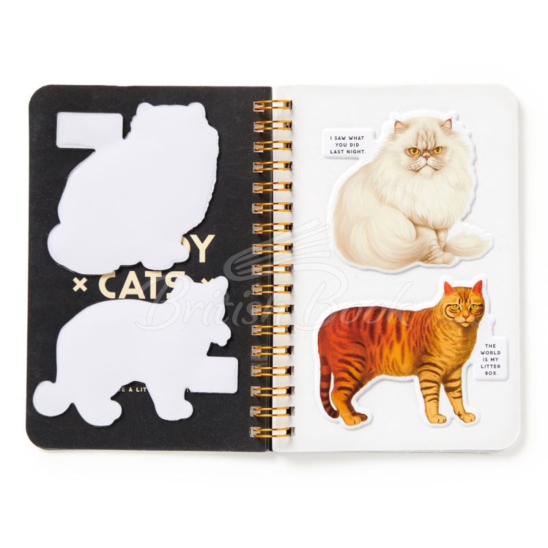 Стікербук Moody Cats Sticker Book зображення 2