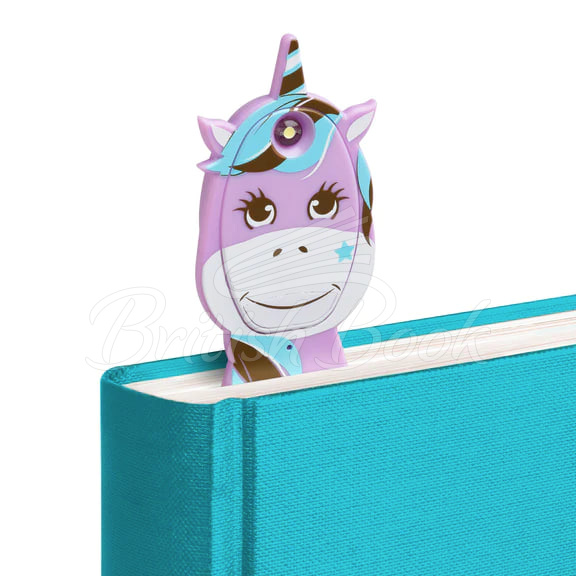 Фонарик для книг Flexilight Pals Unicorn Purple изображение 2
