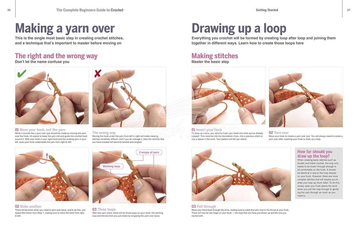Книга The Complete Beginners Guide to Crochet зображення 3