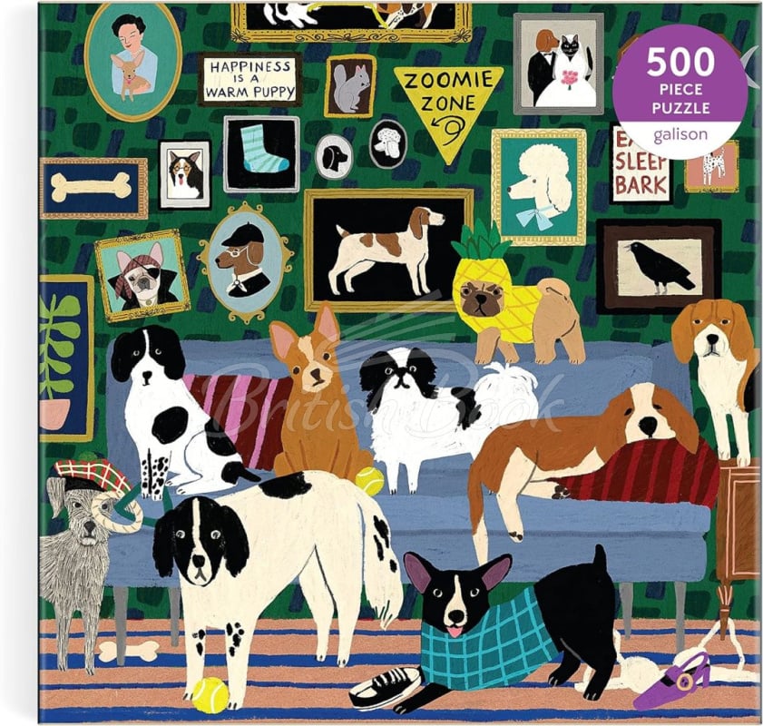 Пазл Lounge Dogs 500 Piece Puzzle изображение 4