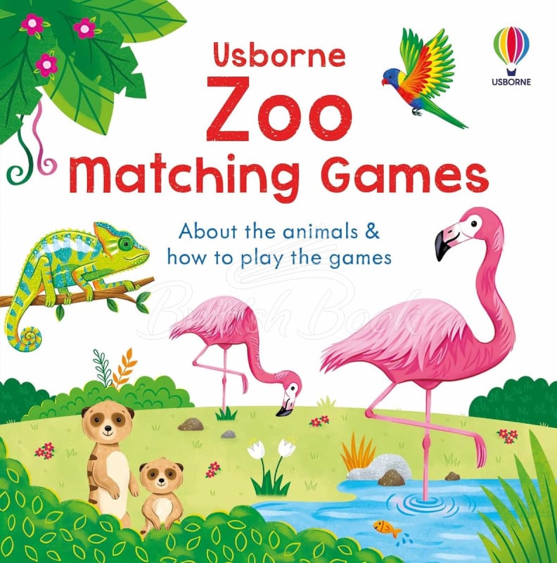 Настольная игра Zoo Matching Games and Book изображение 2