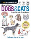 How to Draw Dogs and Cats from Simple Templates