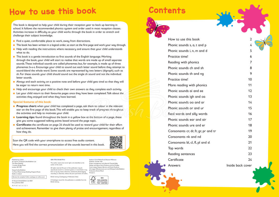 Книга Collins Easy Learning Preschool: Phonics (Ages 4-5) зображення 1