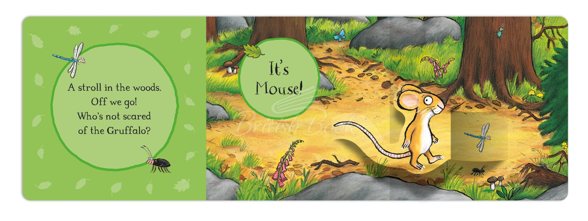 Книга The Gruffalo (A Pop-Up Flap Book) зображення 2