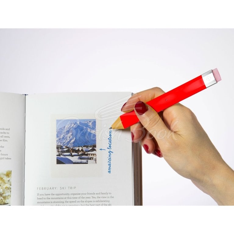 Закладка Pen Bookmark Red with Refills зображення 4