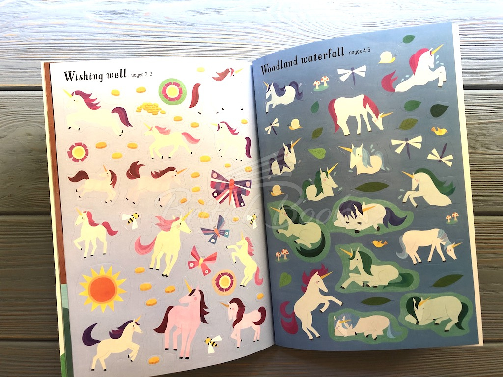 Книга Little First Stickers: Unicorns изображение 4