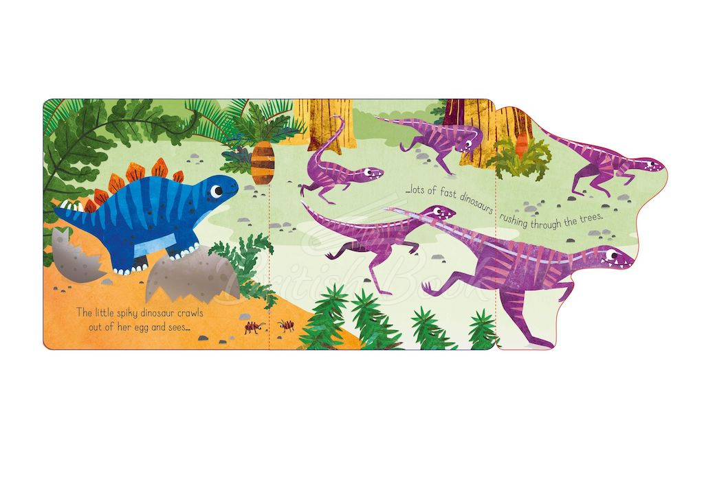 Книга Little Lift and Look: Spiky Dinosaur зображення 2