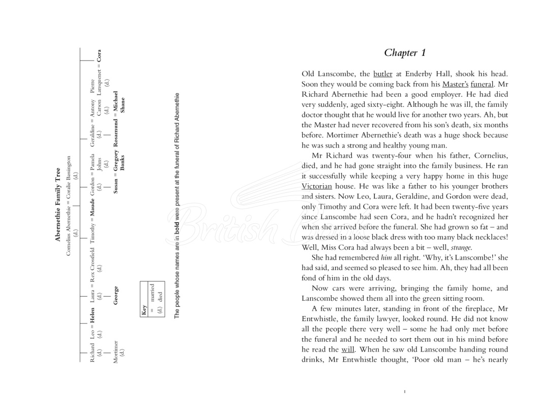 Книга Collins English Readers Level 4 After the Funeral изображение 1