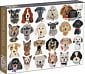 Paper Dogs 1000 Piece Puzzle