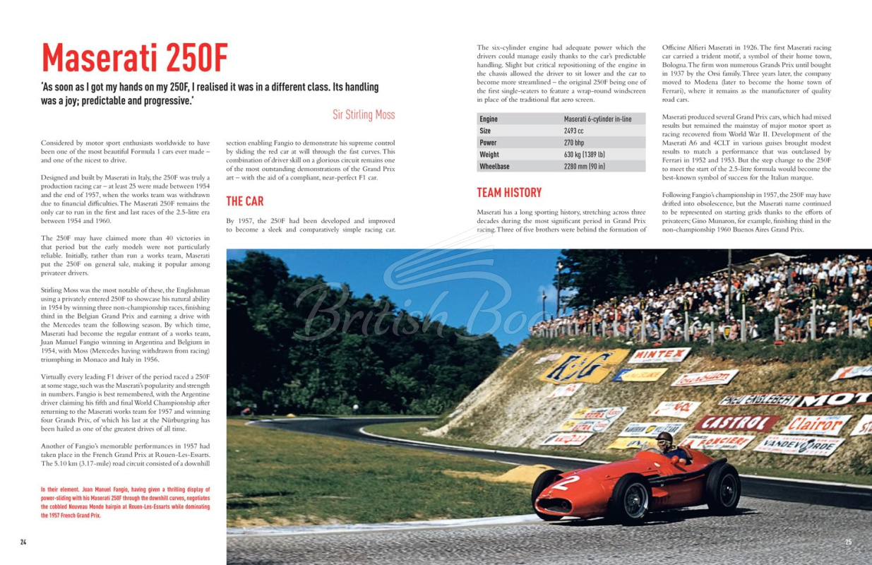 Книга Formula 1 Cars: The Greatest F1 Cars from 1950 to the Present Day зображення 1