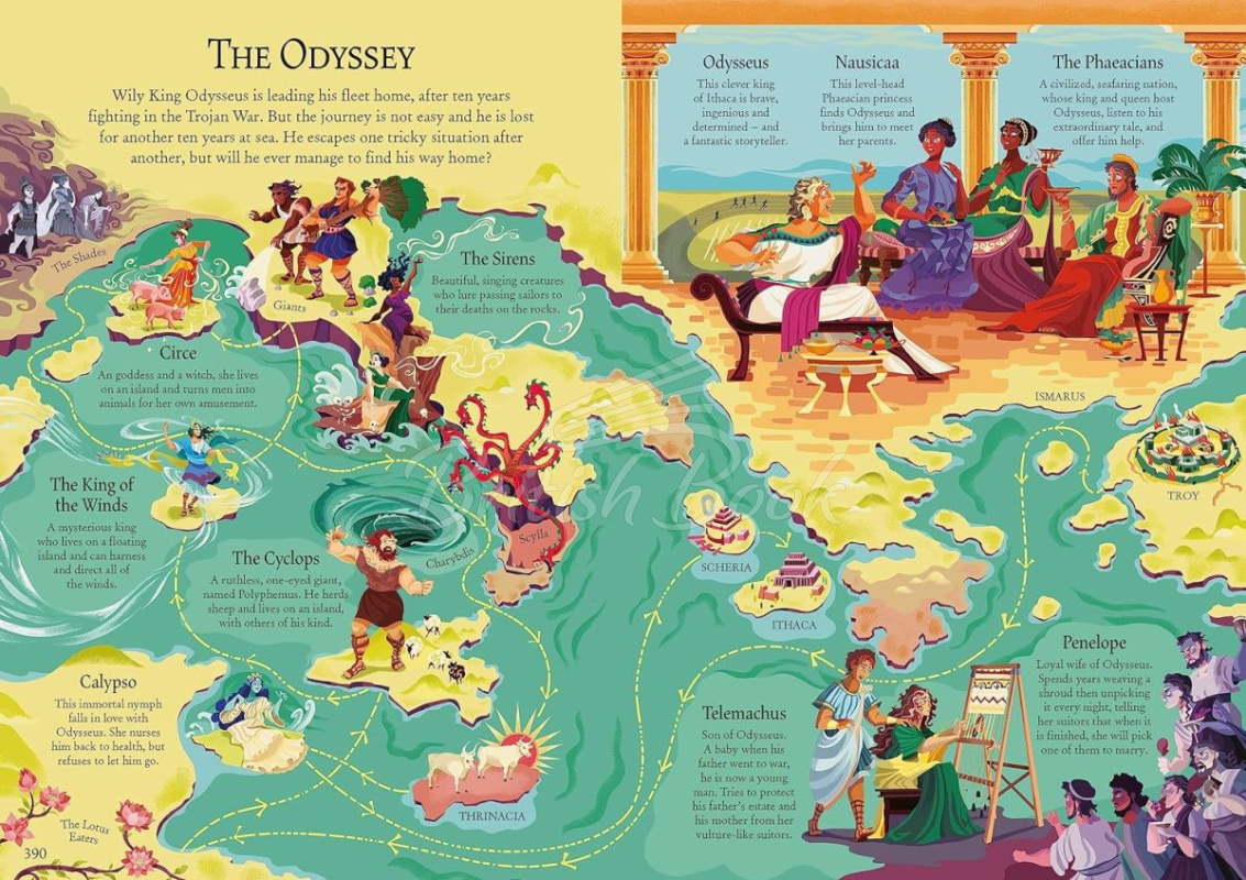 Книга Usborne Complete Greek Myths изображение 3
