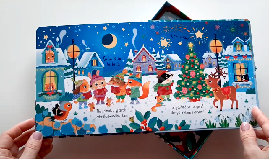 Пазл Usborne Book and 3 Jigsaws: Winter Wonderland изображение 6