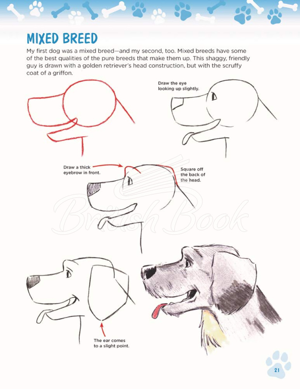 Книга How to Draw Dogs and Cats from Simple Templates зображення 3