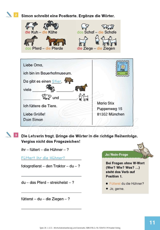Книга Spielerisch Deutsch lernen Lernstufe 2 Wortschatzerweiterung und Grammatik — Neue Geschichten изображение 5