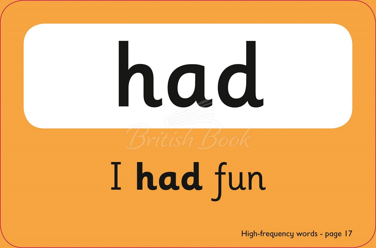 Картки Collins Easy Learning Preschool: High Frequency Words Flashcards зображення 4