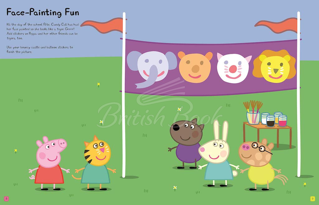 Книга Peppa's Dress-Up Sticker Book зображення 1