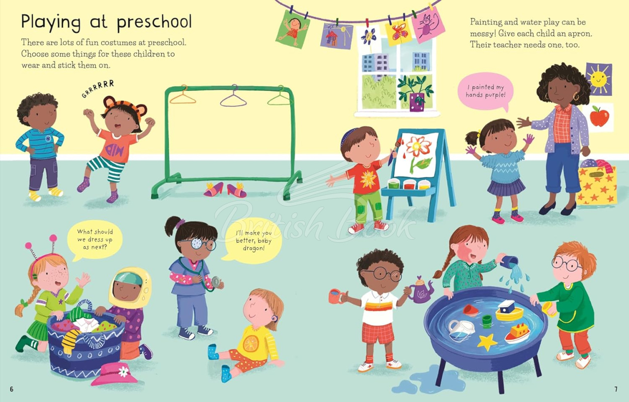 Книга First Sticker Book: Getting Dressed зображення 2