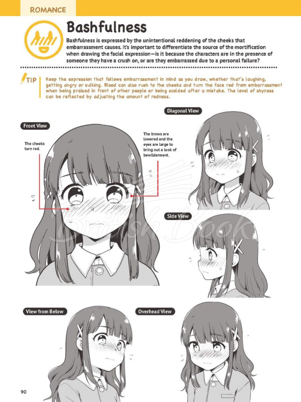 Книга How to Create Manga: Drawing Facial Expressions изображение 13