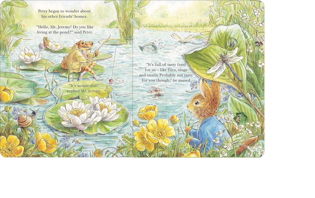Книга Peter Rabbit: Forest Homes (A Peep-Inside Tale) изображение 5