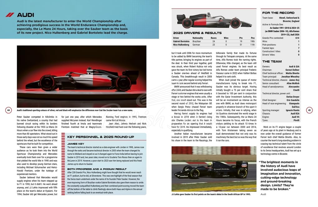 Книга Formula One 2026 зображення 2