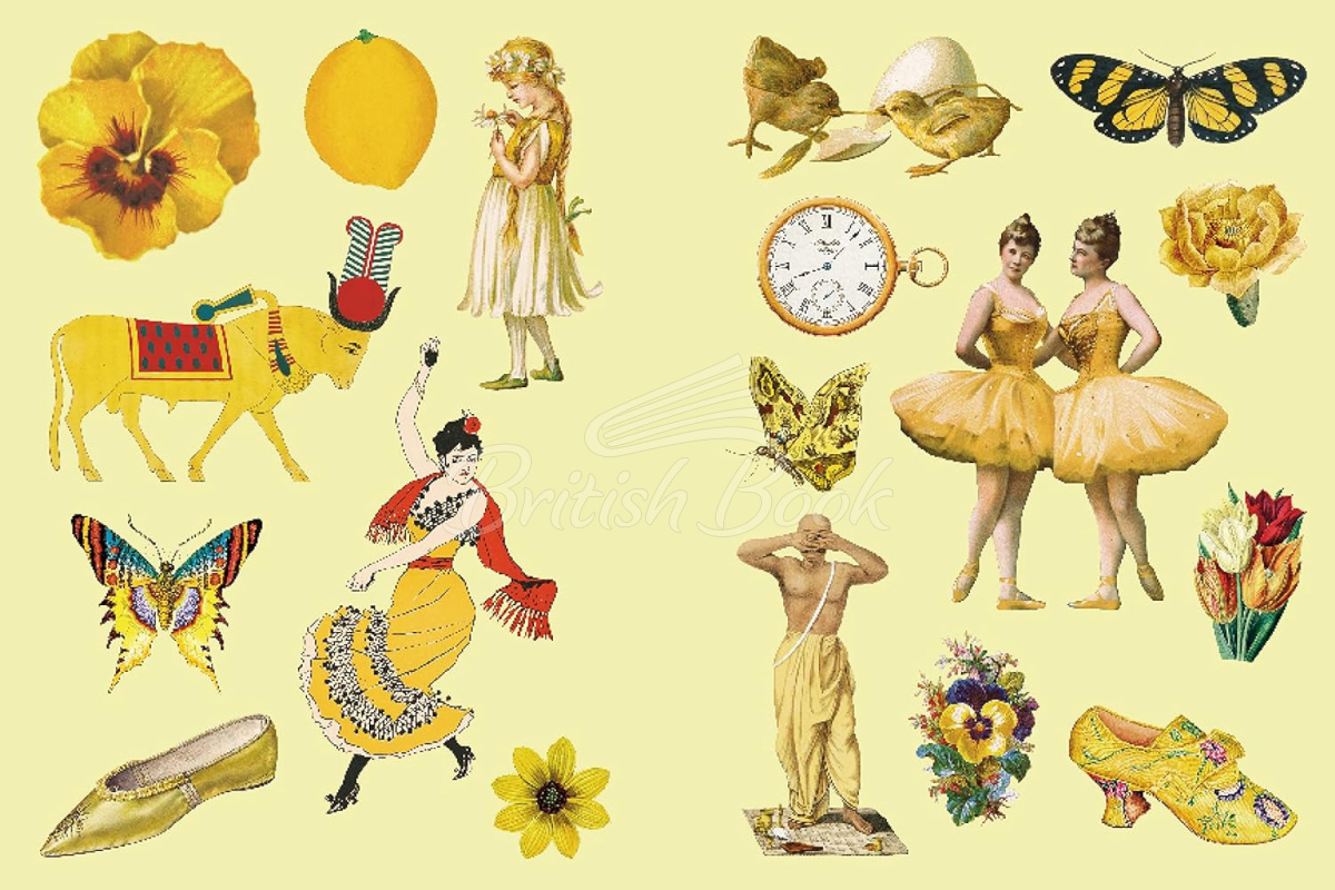 Книга The Antiquarian Sticker Book: Imaginarium зображення 4