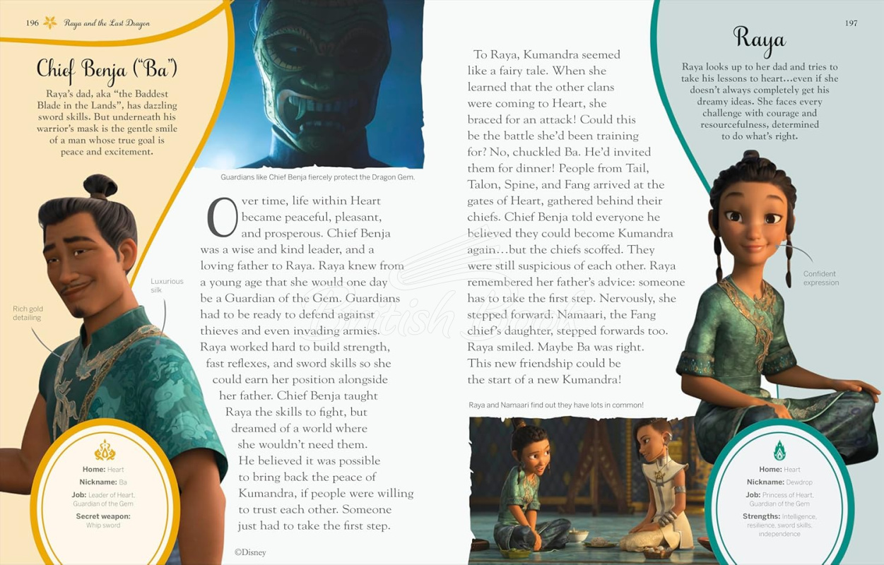 Книга Disney Princess Enchanted Character Guide зображення 7