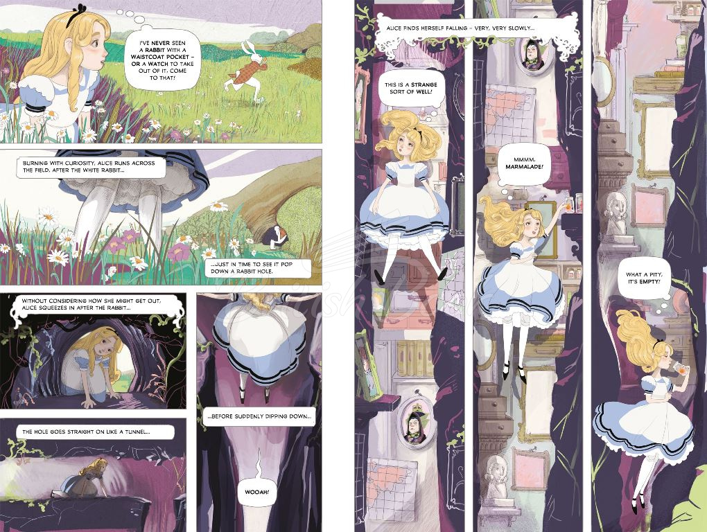 Книга Alice in Wonderland Graphic Novel зображення 2