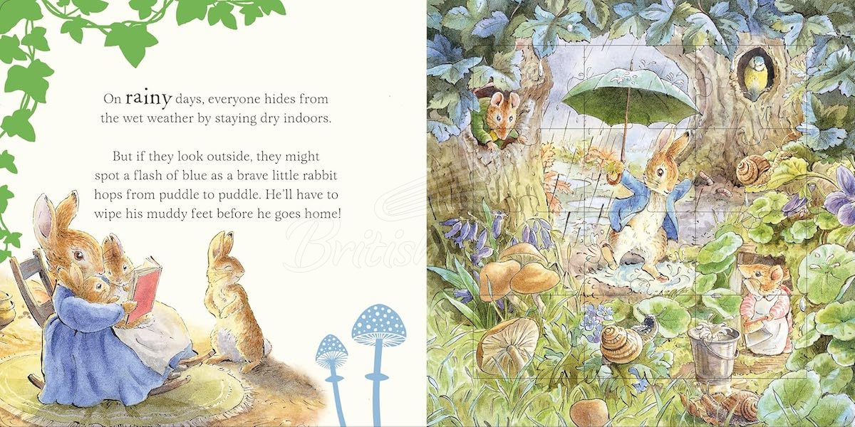 Книга Peter Rabbit Jigsaw Book зображення 2