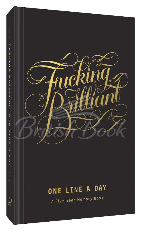 Ежедневник Fucking Brilliant One Line a Day: A Five-Year Memory Book изображение 1