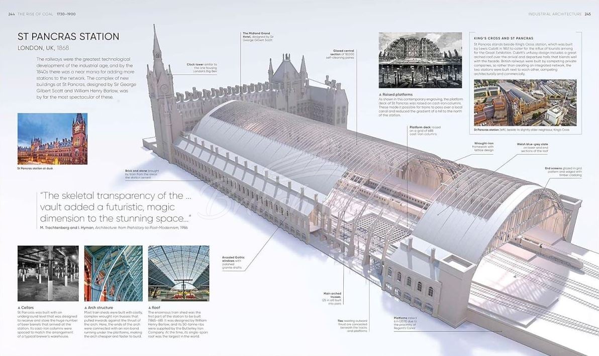 Книга Architecture: The Definitive Visual History зображення 9