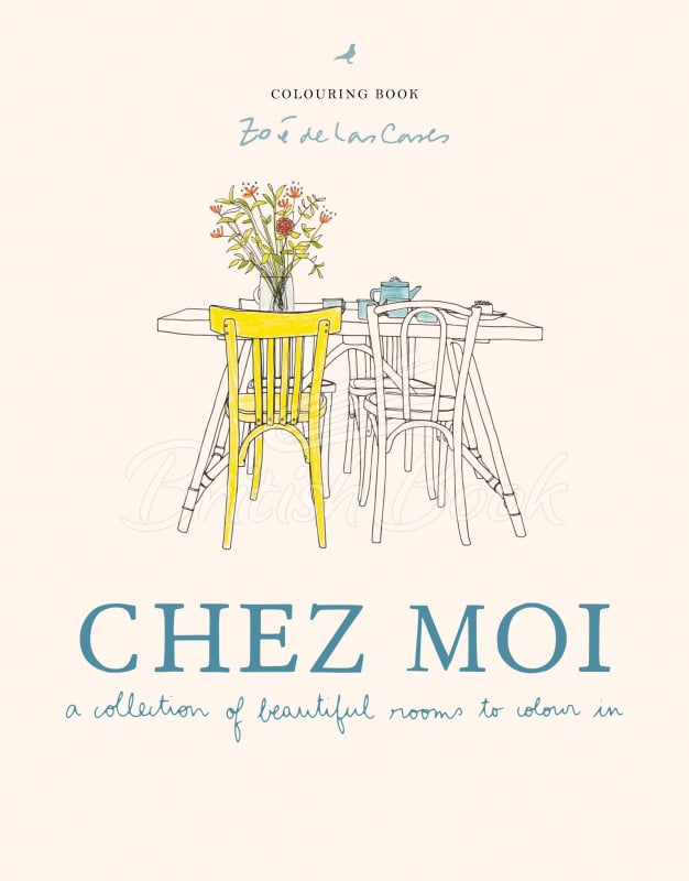 Книга Chez Moi: A Collection of Beautiful Rooms to Colour in изображение