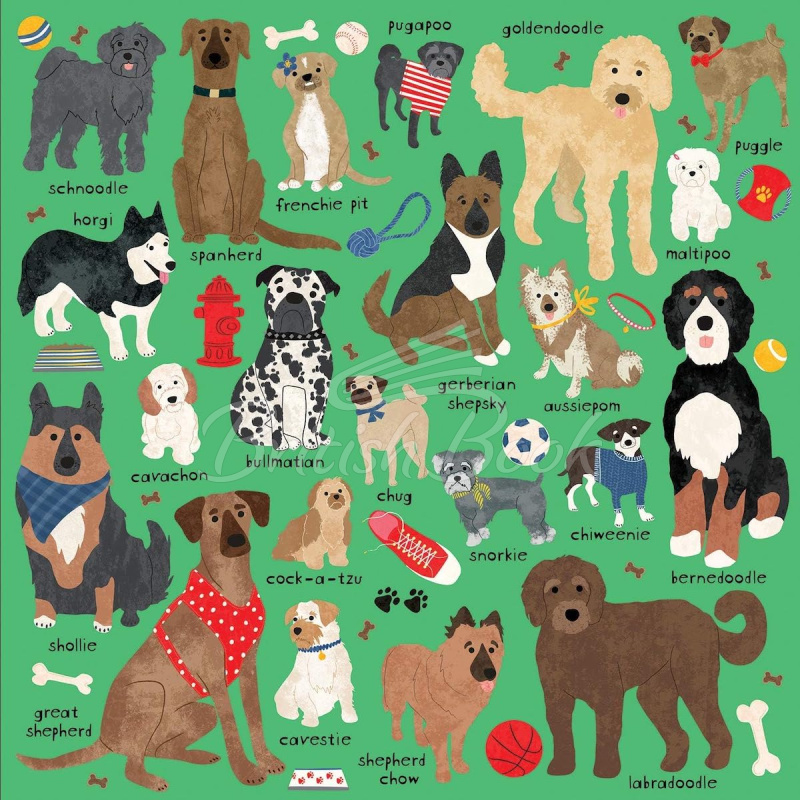 Пазл Doodle Dog And Other Mixed Breeds 500 Piece Puzzle изображение 1