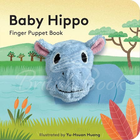 Книга Baby Hippo Finger Puppet Book изображение