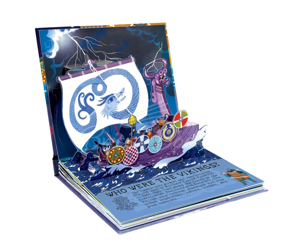 Книга Vikings Pop-Ups зображення 1
