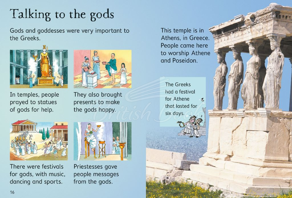 Книга Usborne Beginners Ancient Greeks изображение 1