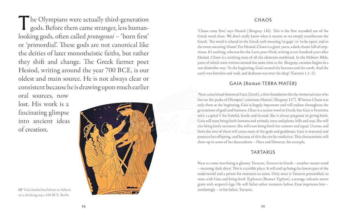 Книга Pantheon: An Illustrated Handbook to the Greek Gods & Goddesses зображення 2