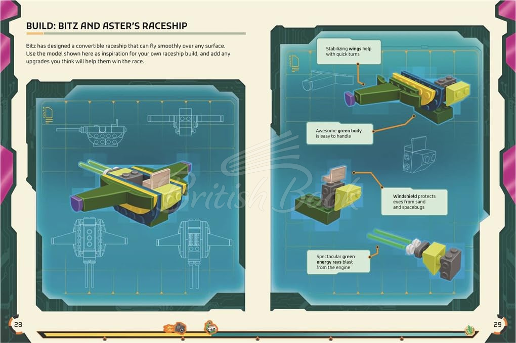 Книга LEGO Books: Build Your Own Story: Space Rescue зображення 4