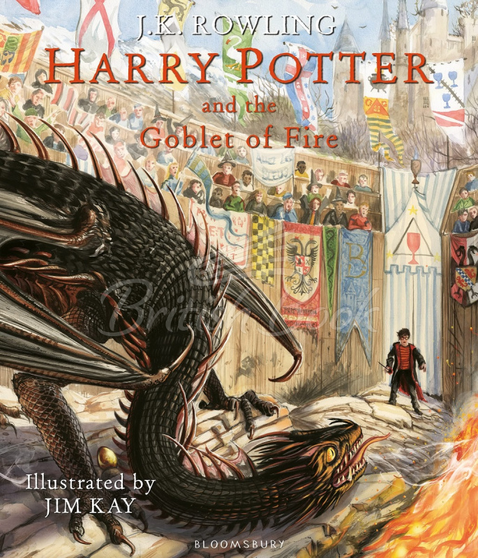 Книга Harry Potter and the Goblet of Fire (Illustrated Edition) зображення
