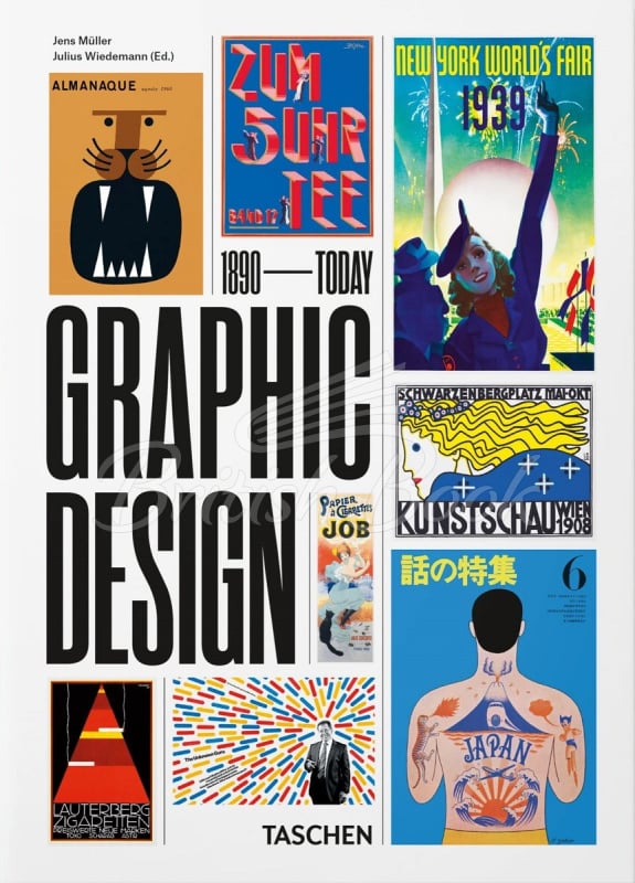 Книга The History of Graphic Design (40th Anniversary Edition) зображення