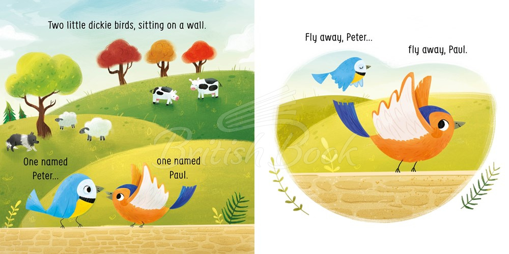 Книга Two Little Dickie Birds Sitting on a Wall зображення 3