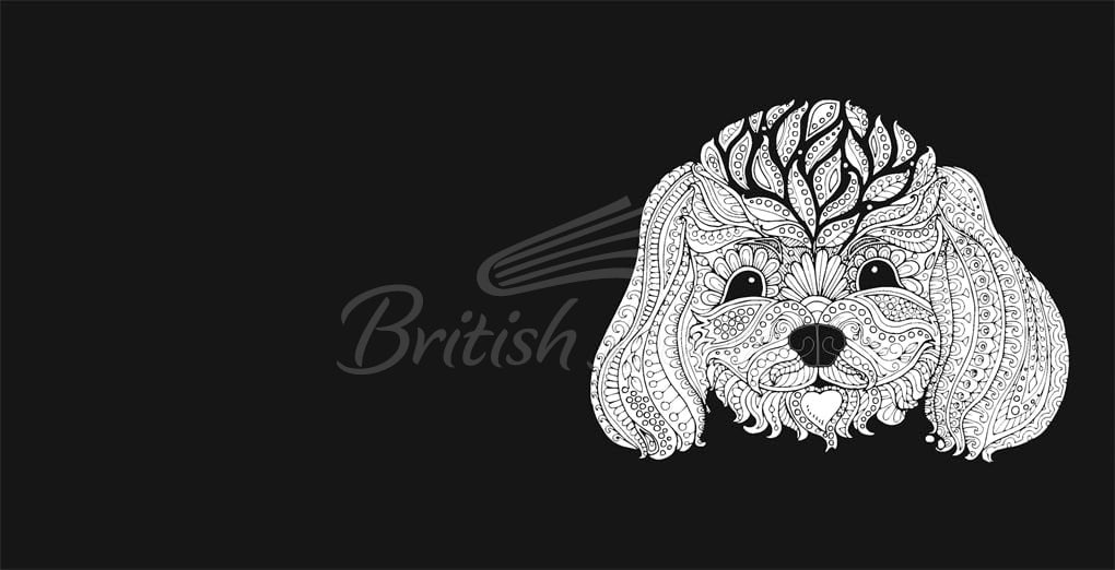 Книга Happy Dogs Colouring изображение 3