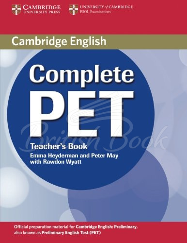 Книга для вчителя Complete PET Teacher's Book зображення
