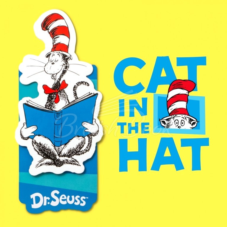Закладка Dr. Seuss Magnetic Bookmarks: Cat in the Hat изображение 1