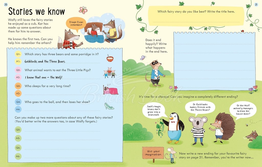 Книга Usborne Workbooks: Comprehension (Age 7 to 8) зображення 3