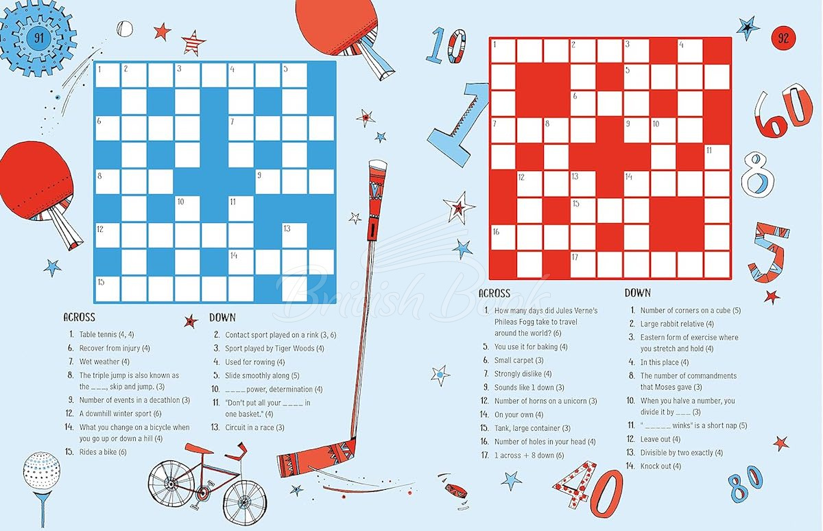 Книга 100 Children's Crosswords: General Knowledge зображення 3