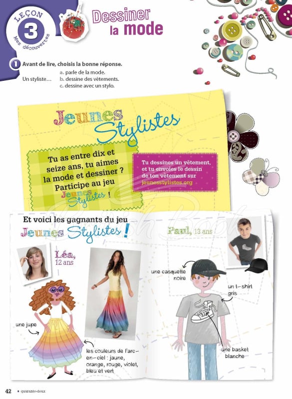 Учебник Adosphère 1 Livre de l'élève avec CD audio изображение 7