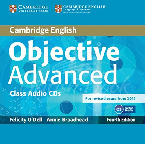 Аудіодиск Objective Advanced Fourth Edition Class Audio CDs зображення